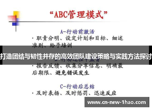 打造团结与韧性并存的高效团队建设策略与实践方法探讨 打造团结与韧性并存的高效团队建设策略与实践方法探讨