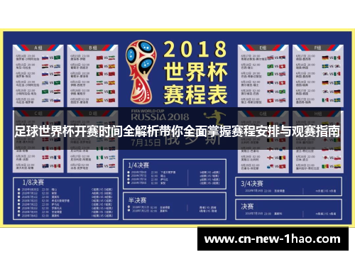 足球世界杯开赛时间全解析带你全面掌握赛程安排与观赛指南